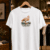 Planet First Flamingo Baskılı Beyaz Unisex Tişört