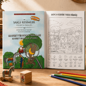 Saklı Resimler – Nasrettin Hoca Fıkraları | Eğitici Çocuk Etkinlik ve Dikkat Kitabı
